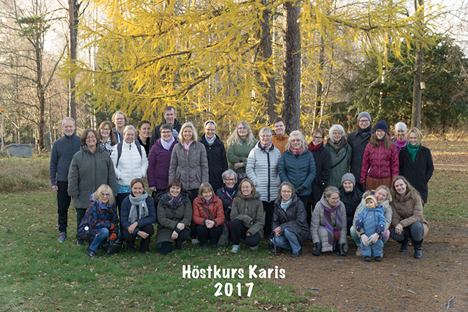 Group photo from the Autumn course in Finland 2017 