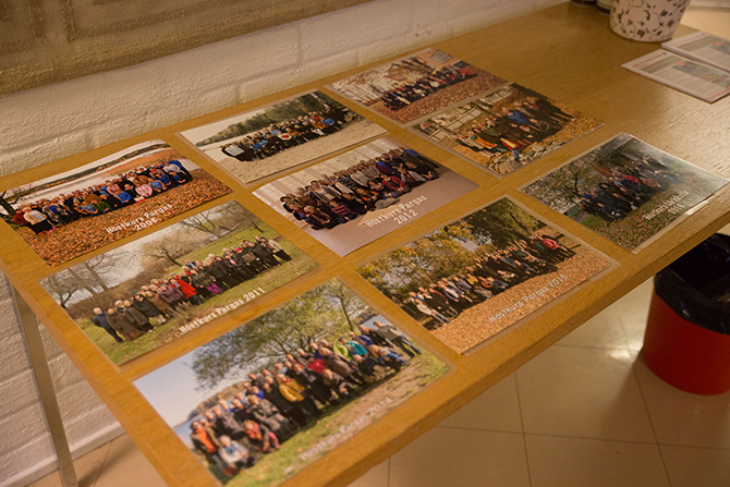 Group photos from the Autumn courses in Finland 2008 - 2016