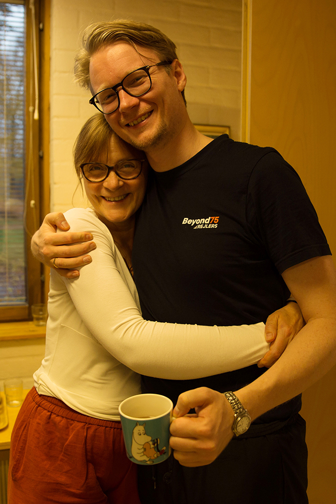 Photo from the Autumn course in Karis, Finland 2017