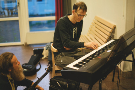 EZQ Sommarkursen2016 Practicing before the cabaret