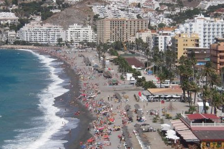 Almunecar beach