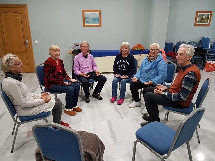 Our first Hold qi up group in Spain