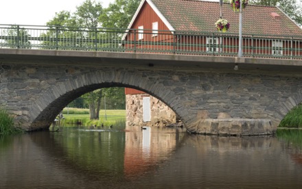 Bridge over the river Nossan