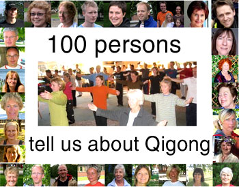 100 persons tell us about their results from Qigong