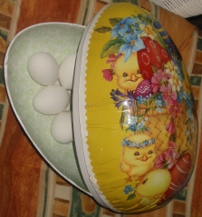 Lägg några riktiga ägg i påskägget!