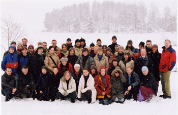 Deltagarna på vinterkursen 2004