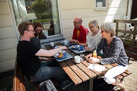 Fika på Elins Cafe