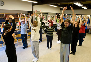 Hold qi up in Kungsängen