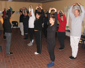 The participants in Hold Qi Up in Kungsängen, Autumn 2007