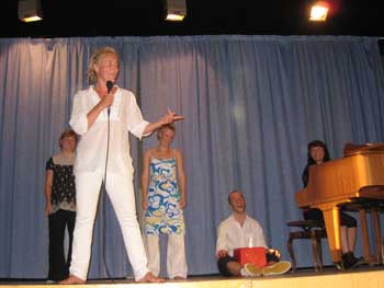 Summer course 2008 cabaret