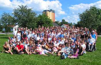 Sommarkurs 2006 nivå 1 gruppbild