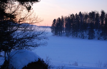 Winter in Bollnäs