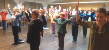 Shenxin qigong in Stockholm in March 2012