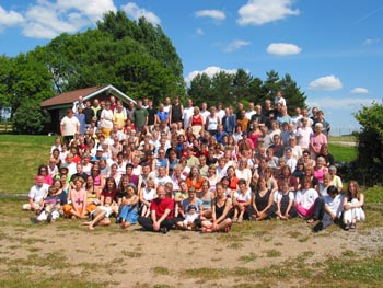 Group picture from the summercourse level 1 2005