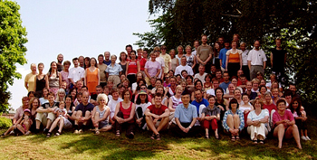 The participants on the summer course level 2 2005