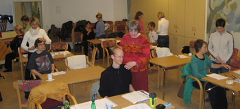 Deltagarna behandlar varandra med TuiNa