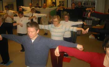 Shenxin Qigong in Kungsängen in January 2007