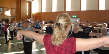 Shenxin Qigong in Bollnäs during the Winter Course 2010