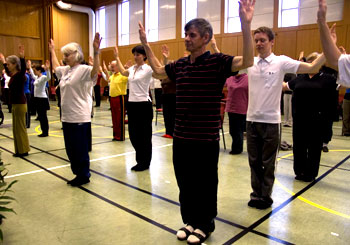 Shenxin Qigong at the winter course 2008