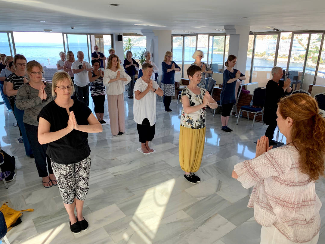 spain 2019 training hotel helios hold qi up qigong